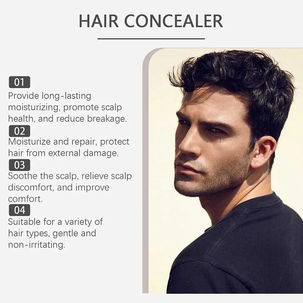 Hair Concealer Powder – Root Cover Up for Bald Spots & Gray Hair Concealer Powder Oasis Select