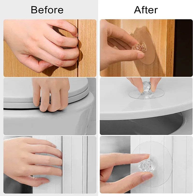 Self-Adhesive Drawer Knobs – Punch-Free Cabinet Handles 2–10pk Cabinet Drawer Knob Oasis Select