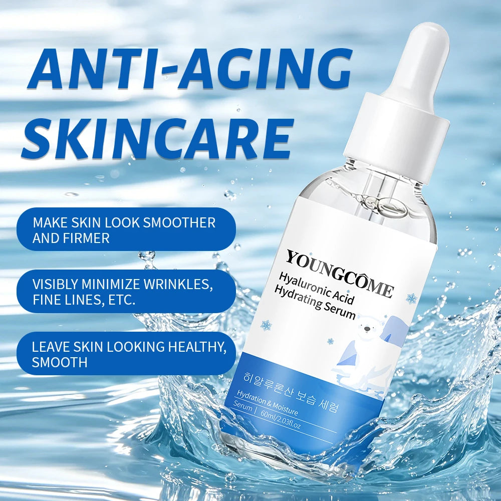 Glacial Water Hyaluronic Acid Serum – Deep Hydration Essence