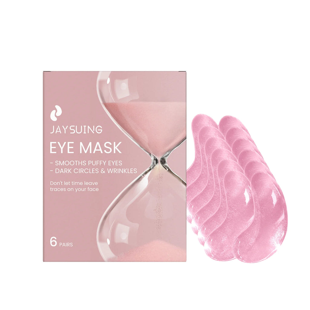 Hyaluronic Acid Eye Mask Anti-Aging Remove Dark Circles Puffiness Improve Fine Lines Wrinkle Nourish Firm Brighten Eye Patches Oasis Select 6 pairs Boxed