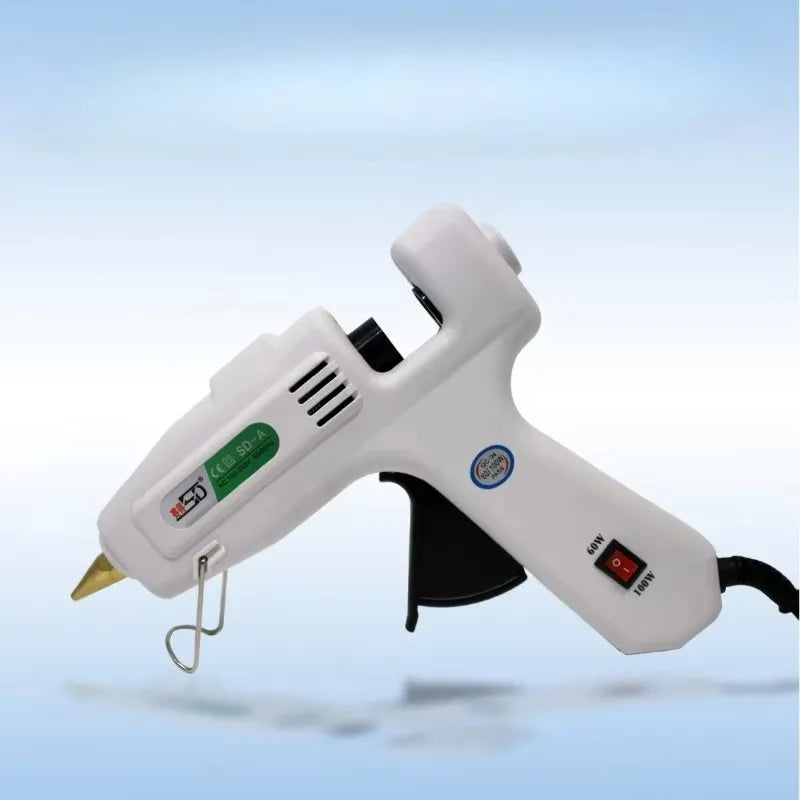 60-100w Dual Power Hot Melt Glue Gun SD-A Manual Flat Insert Large Industrial Household Glue Gun Oasis Select