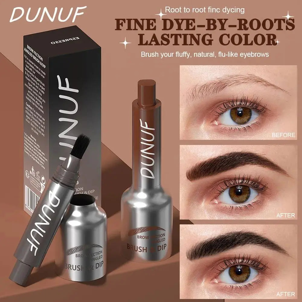 DUNUF Waterproof Eyebrow Pencil – 2-Color Long-Lasting Brow Dye