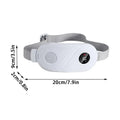 Heating Pad for Period Cramps Vibrating Heat Belt for Period Cramp Cordless Massager for Back Abdomen Waist Home Bed Office Oasis Select CN White