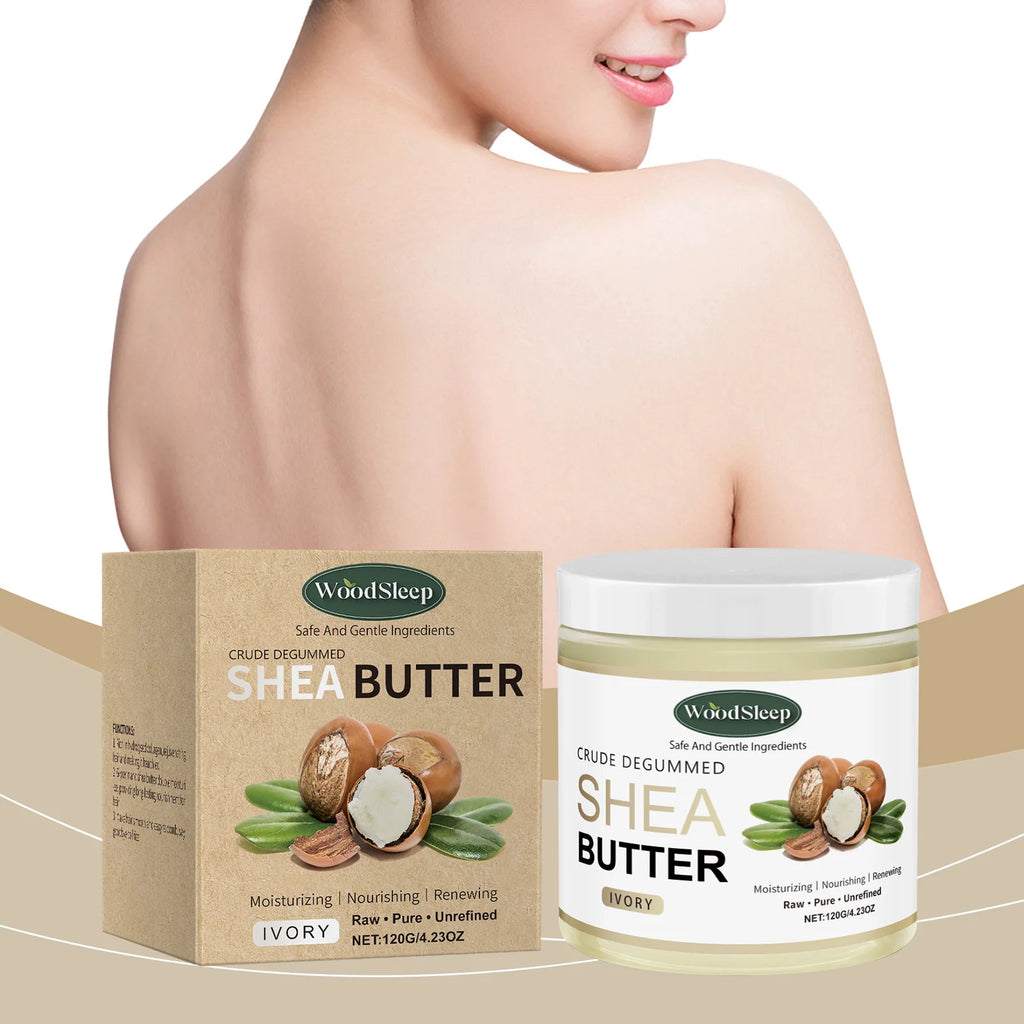 WOODSLEEP Shea Butter Body Cream – Moisturizing & Brightening Body Butter Cream Oasis Select