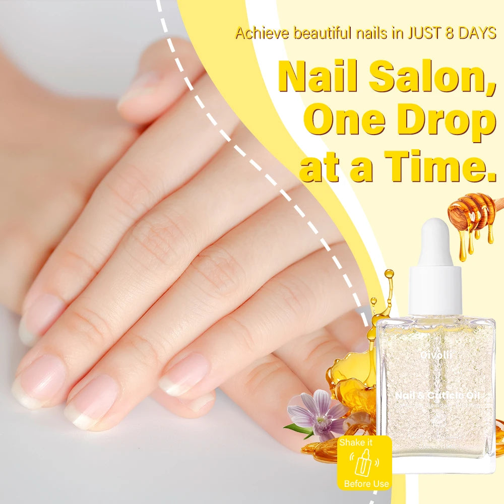 Cuticle Oil – Vitamin E & Honey Nail Repair & Moisturizer Cuticle Oil Treatment Oasis Select