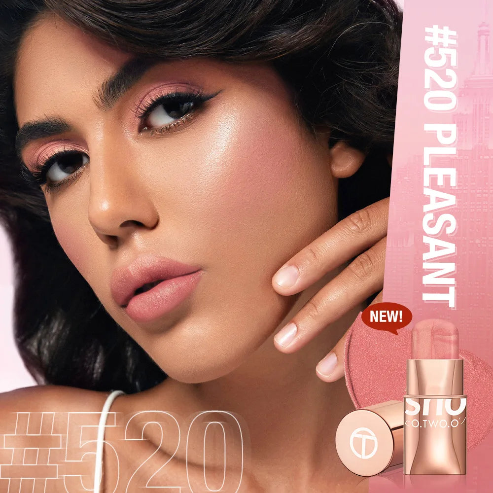 O.TWO.O 3-in-1 Cream Makeup Stick – Lips, Cheeks & Eyes