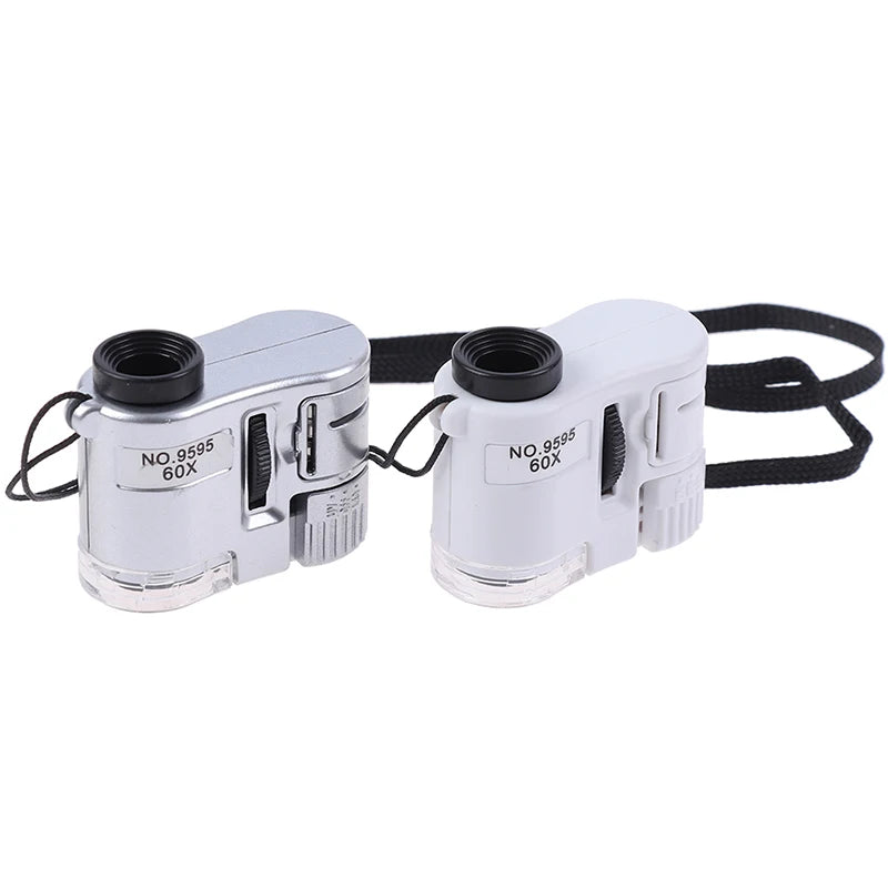 60X Mobile Phone Microscope Portable Pocket Mini Microscope Jewelry Diamond Jade Identification Magnifier for Rosewood Oasis Select