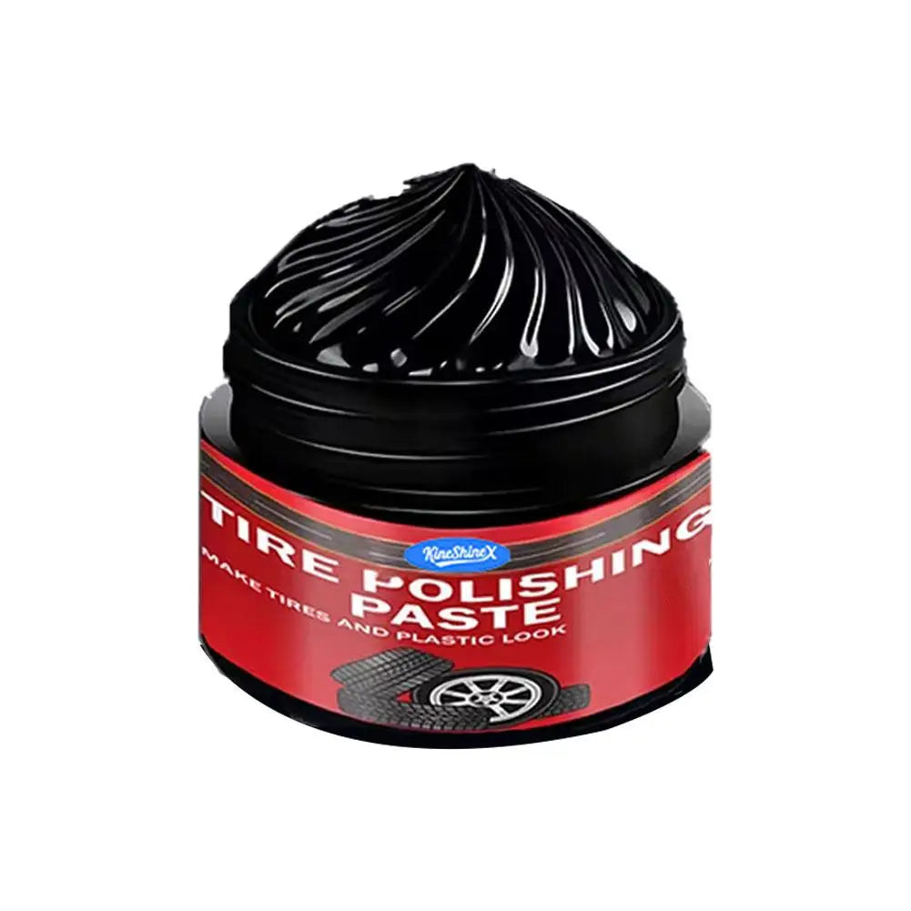 Car Tire Shine Paste 30g – UV-Resistant Rubber & Plastic Restorer