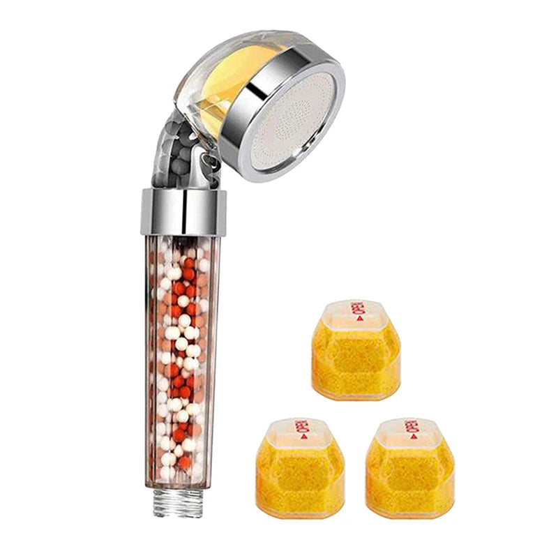 Shower Head With Vitamin C,High Pressure Shower Head Water Saving,SPA Shower Head,Water Massage Shower Bathroom Accessories Oasis Select