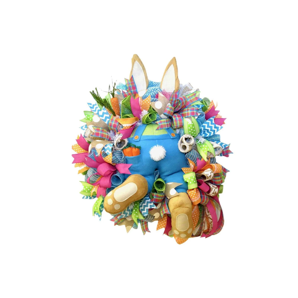 Easter Themed Bunny Wreaths Decorate Outdoor Patio Hanging Decorations Wall Holiday Decorations Props Oasis Select