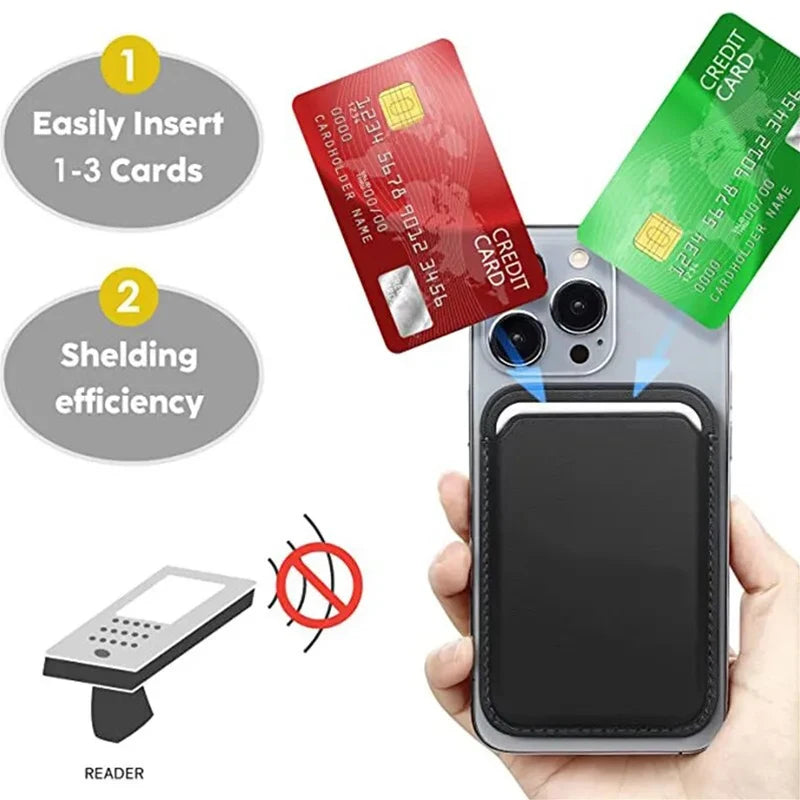 Leather Wallet Case For iPhone 15 Pro Max Magsafe Wallet Leather Compatible For iPhone 14 13 12 Card Holder with MagSafe Magnet Oasis Select