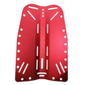 Tech Scuba Diving Backplate with Holes Diver BCD Harness Back Plate for Flexibility in Accessory Mounting Strong & Strudy Oasis Select Red