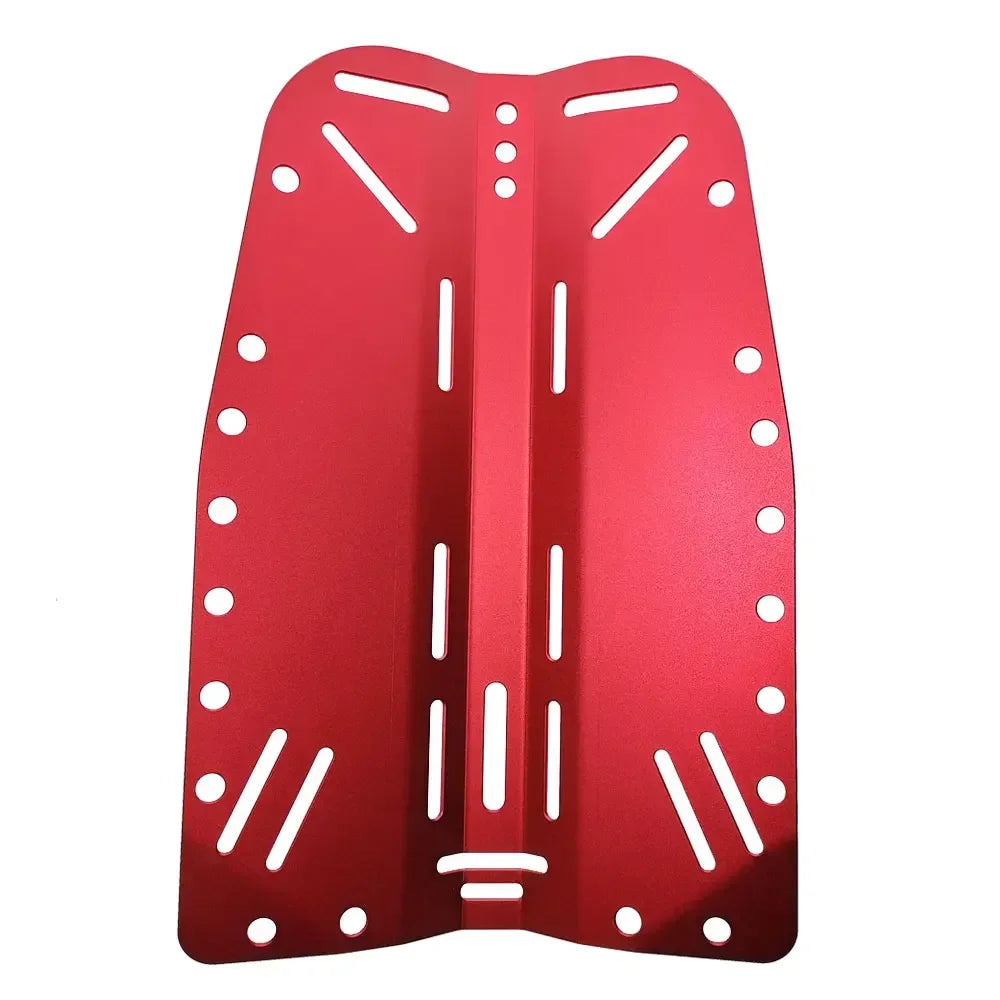 Tech Scuba Diving Backplate with Holes Diver BCD Harness Back Plate for Flexibility in Accessory Mounting Strong & Strudy Oasis Select Red