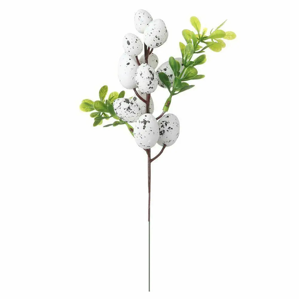 Easter Egg Flower Branch DIY Spring Tree Decoration | Rabbits