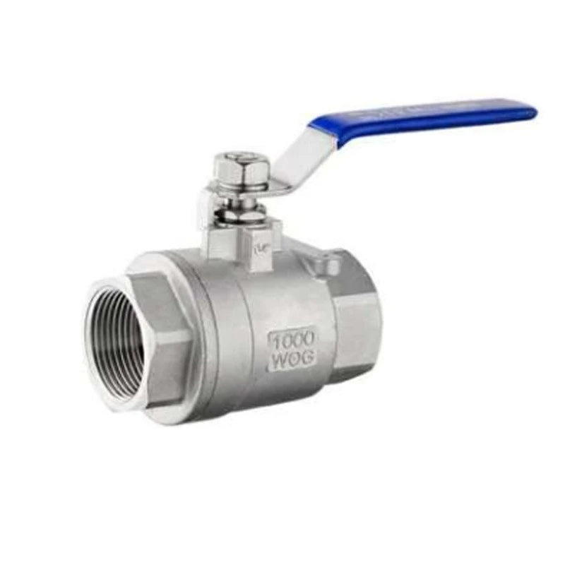 304 stainless steel internal thread two-piece ball valve 1/4 3/8 1/2 "3/4" 1 "2" BSP water gas oil switch adapter Oasis Select