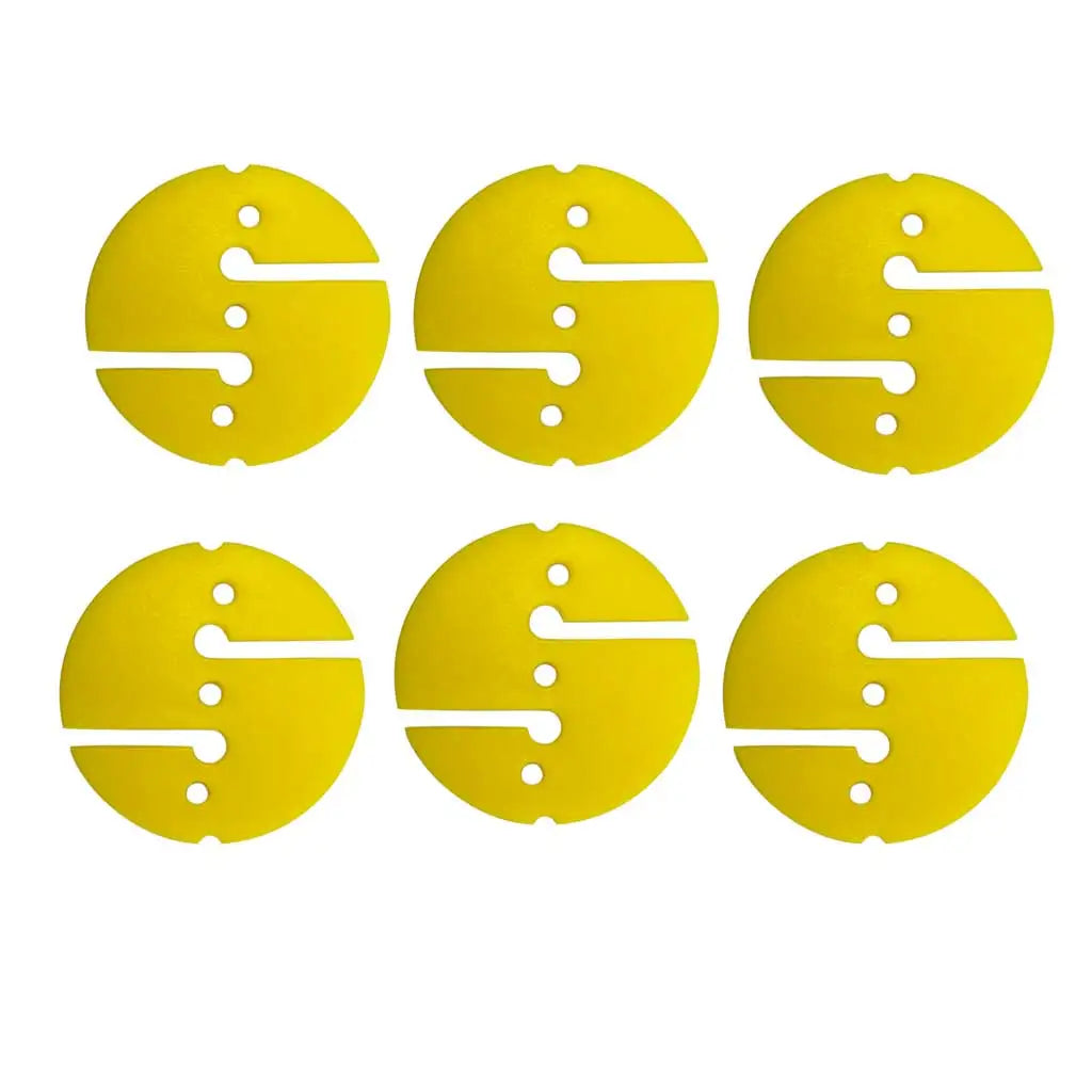Round Circle Dive Line Arrow Marker for Scuba Cave Wreck Technical Diving Safety Rope Line Marker PVC Oasis Select Yellow
