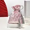 Vintage Flower Drawstring Candy Gift Bag – Wedding & Baby Shower