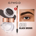 O.TWO.O 2-in-1 Eyebrow Pomade Brow Gel Wax – Waterproof