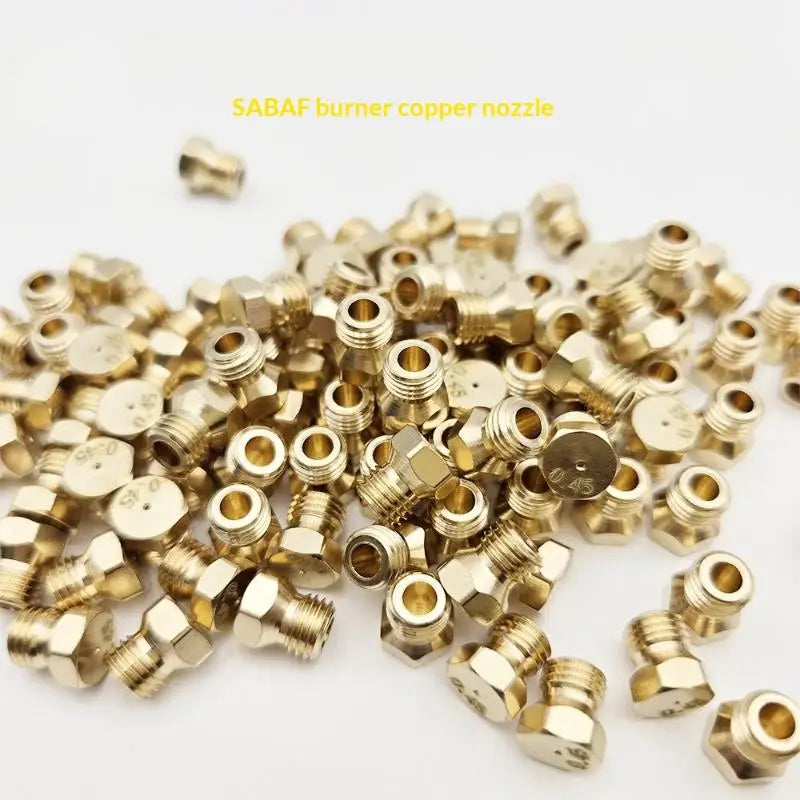 5PCS Burner Gas Hob LPG- Conversion Kits Jets 50 65 70 87 95 Brass Nozzle For Gas Stove Brass Nozzle Propane Injector Oasis Select