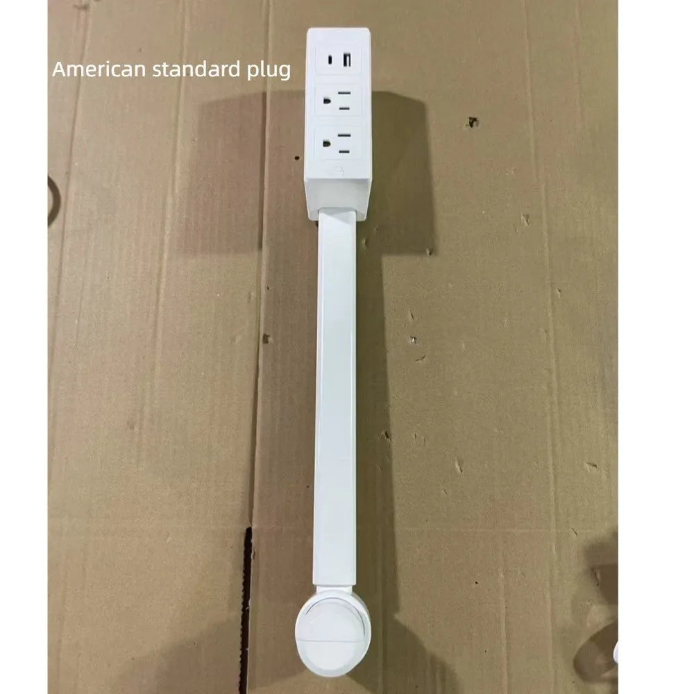 180° Rotating Outlet Extender with USB-C, USB-A & 2 AC Ports