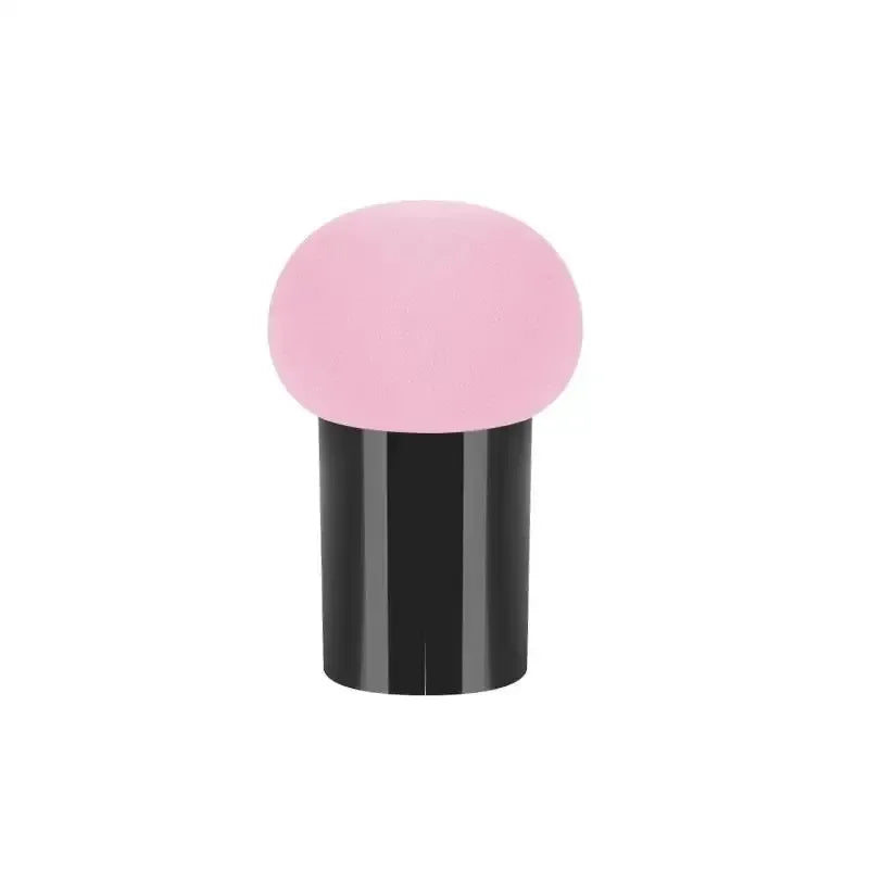 Mushroom Head Makeup Sponge Dry Wet Dual-use Cosmetic Powder Puff with Handle Case Professional Foundation Creams Beauty Tools Oasis Select Pink