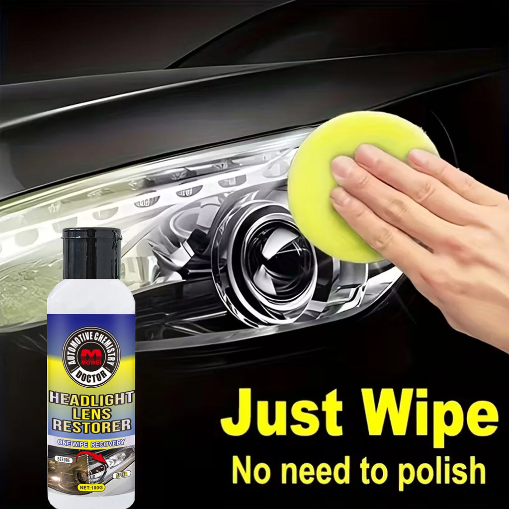 Car Headlight Restoration Kit – Polish, Yellow & Scratch Remover Headlight Restoration Kit Oasis Select
