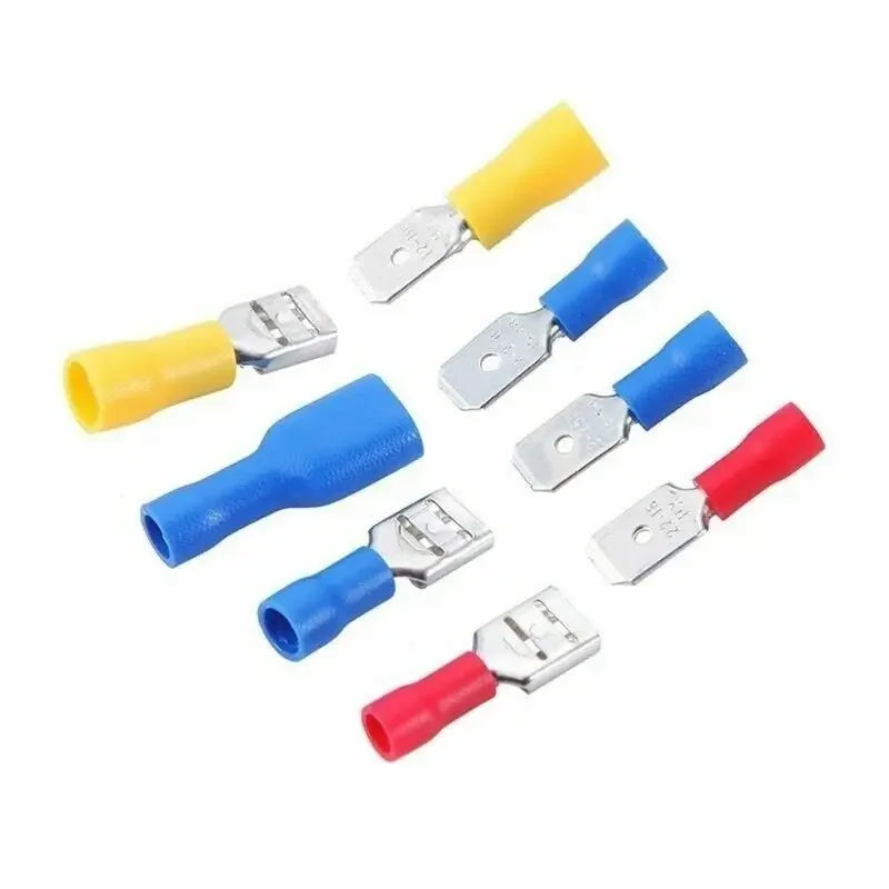 280pcs Wire Connector Kit Male Female Insulated Terminals Cold Crimp Terminals Assorted Crimp Terminals Spade Butt Connector Kit Oasis Select