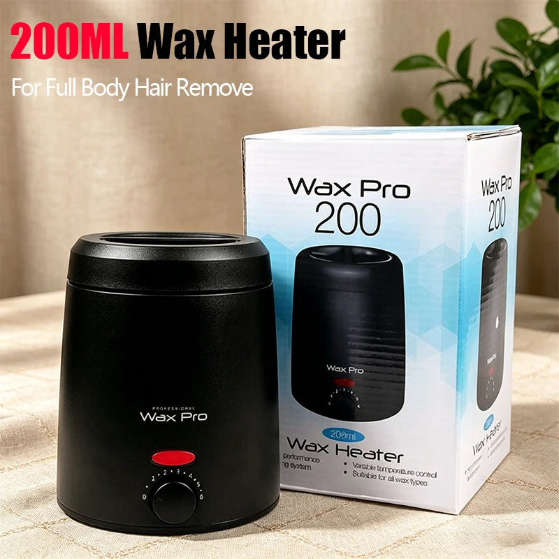 2026 Top Selling！200ML Wax Heater for Hair Removal Wax Beans Waxing Machine Epilator Wax-melt Pot Unisex Hair Removal Oasis Select