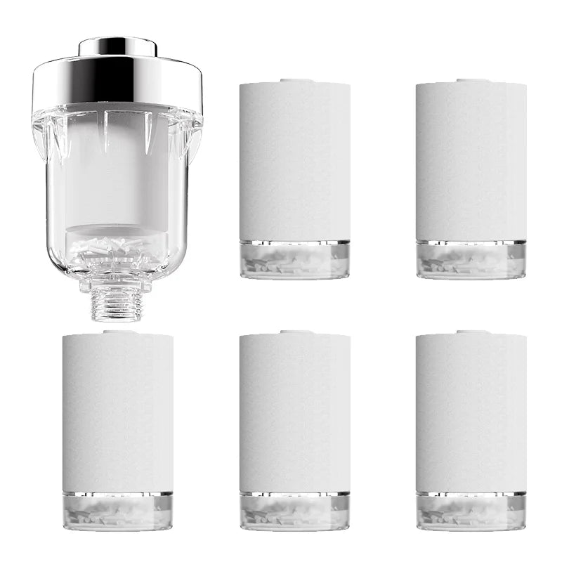 Water Outlet Purifier Kits Universal Faucet Filter Kitchen Bathroom Shower Household Filter PP Cotton High Density Filter Oasis Select 1 Filter 5 Cotton