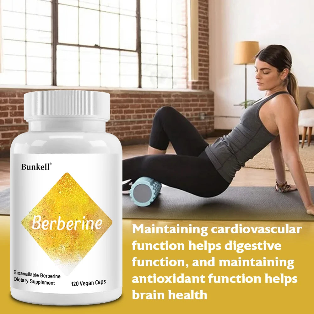 Berberine HCl 600mg – Blood Sugar, Metabolism & Heart Support Herbal Supplement Oasis Select