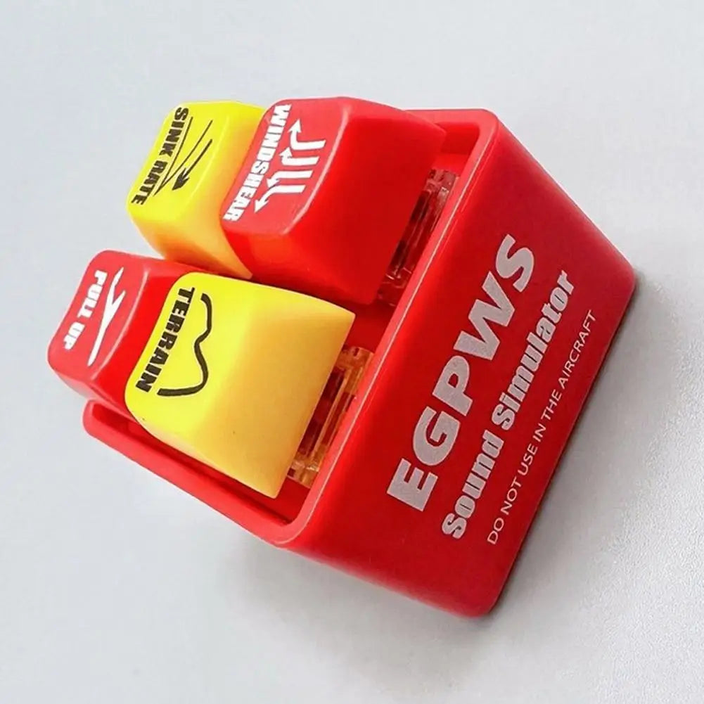 Aircraft Emergency Alarm Keychain – Personal Safety Alert