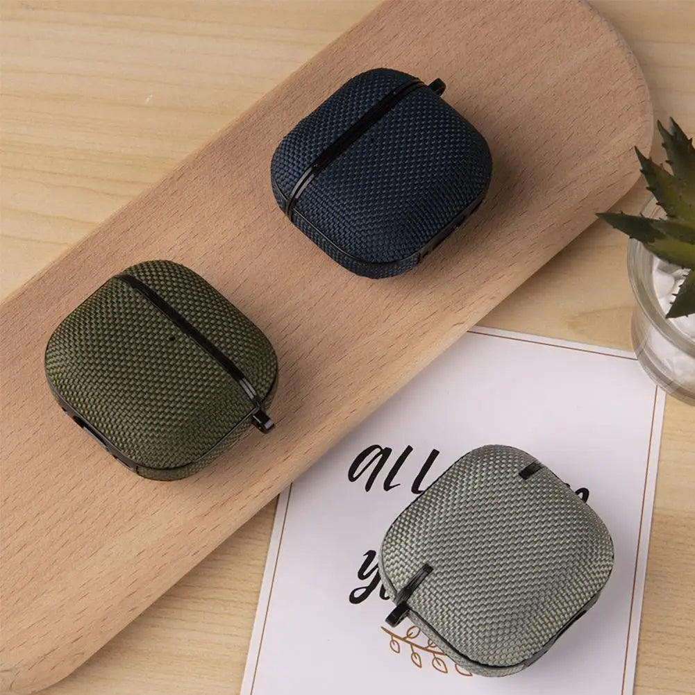 AirPods 4 Waterproof Nylon PC Case with Metal Buckle