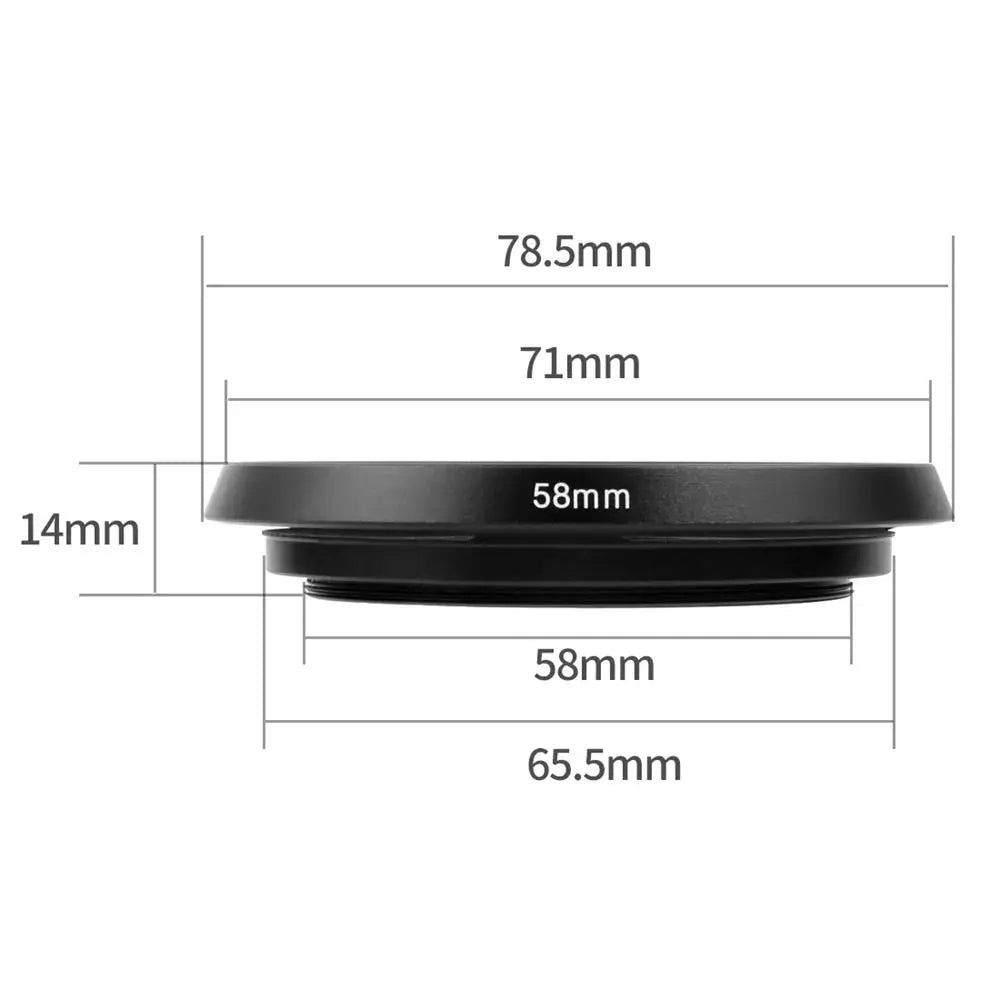 37 39 40.5 43 46 49 52 58mm Metal Tlted Vented Lens Hood Shade for Leica M Contax Fu-jifilm Olympus Nikon Canon So-ny Oasis Select