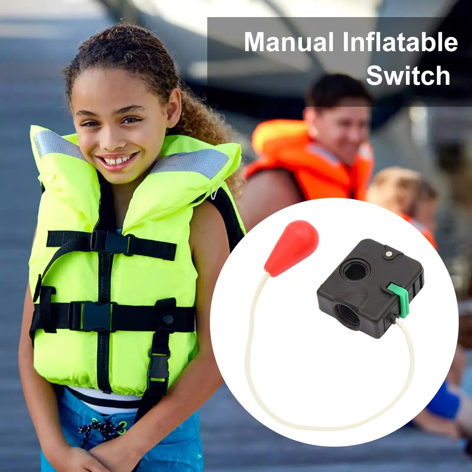 Inflation Valve Portable Life Vest Inflation Supplies Life Vest Accessory Inflatable Accessories Inflatable Life Jacket Pump Oasis Select