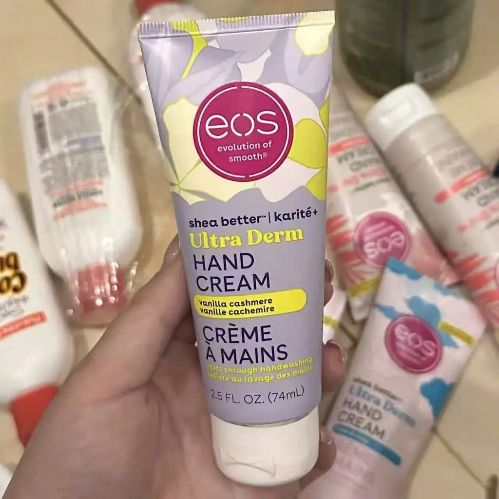 EOS Shea Better 74ml Hand Cream - Ultra Derm Moisturizing Shea Butter Enriched For Dry Cracked Skin Repair 24H Hand Skin Care Oasis Select