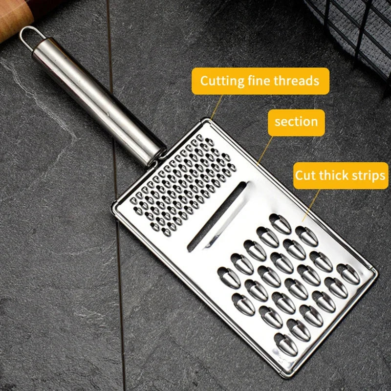 Stainless Steel Handheld Cheese Grater Multi-PurposeKitchen Food Graters For Chocolate Butter Fruit Vegetable Kitchen Items Oasis Select