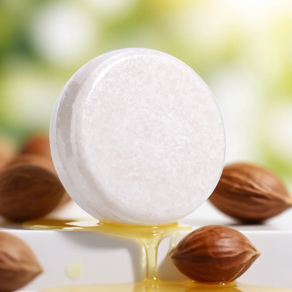 Plant Essential Oil Hair Conditioner Soap Rich in Argan Oil Coconut Oil Jojoba Oil Deep Hair Care Soap Used with Shampoo Soap Oasis Select