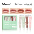 Butter Lip Balm Moisturizing Lip Gloss Oil Long Lasting Nourishes Smoothing Deep Hydration Daily Care Butter Lip Balm Makeup Oasis Select SET