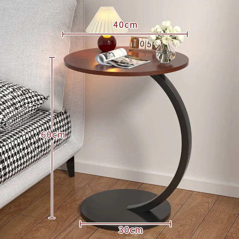 Bedside shelf, small round table, sofa side table, coffee table, bedside table Oasis Select Round C