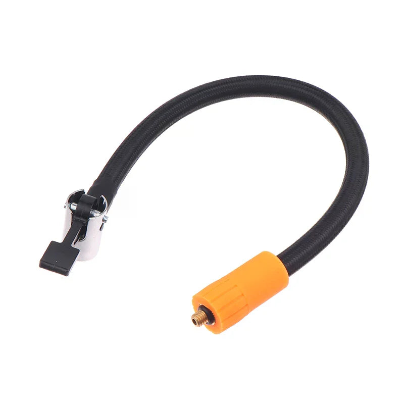 Wholesale 1PC Fine Thread Inflation Hose Adapter 30CM Car Tire Air Inflator Hose M6 Locking Air Chuck With Standard Tire Valve Oasis Select