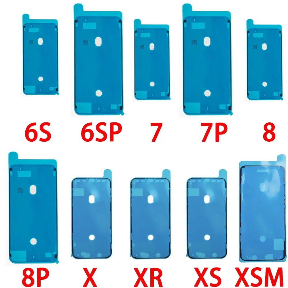 2x Waterproof LCD Adhesive Sticker for iPhone 6–11 | Screen Seal