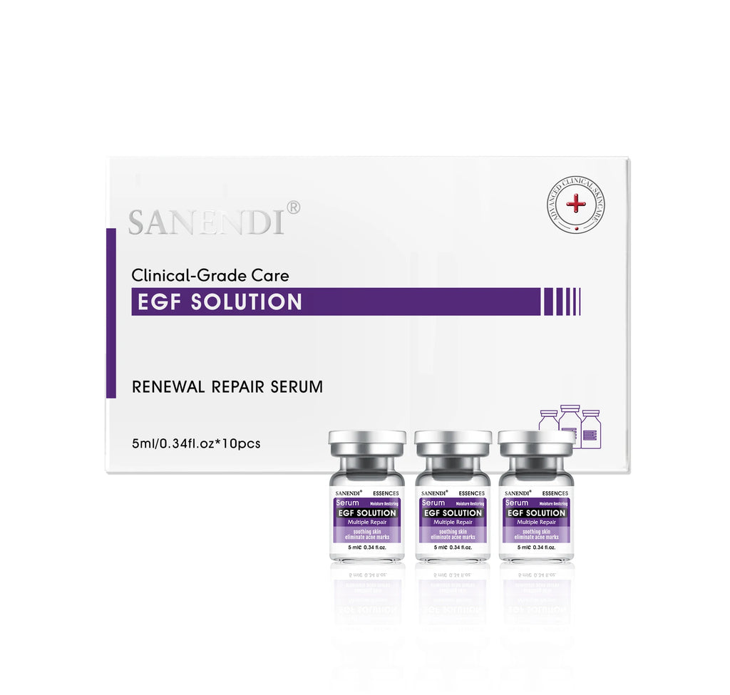 Korean Six Peptide Hyaluronic Acid Face Serum – 10 Ampoules Face Ampoule Serum Oasis Select EGF