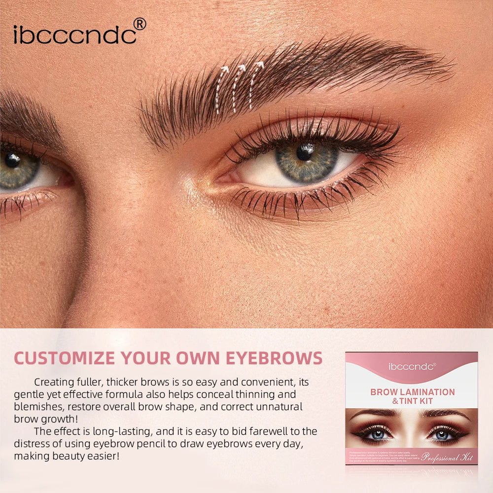 Semi-permanent Brow or Lash Lift and Tint Kit Professional Brow Lamination Eyelash Lifting Perming Lashes Dye Eyes Makeup Oasis Select