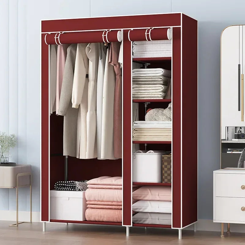Multi-functional Simple wardrobe storage Firm and durable storage Stylish, simple and mical non-woven wardrobe Durable Oasis Select