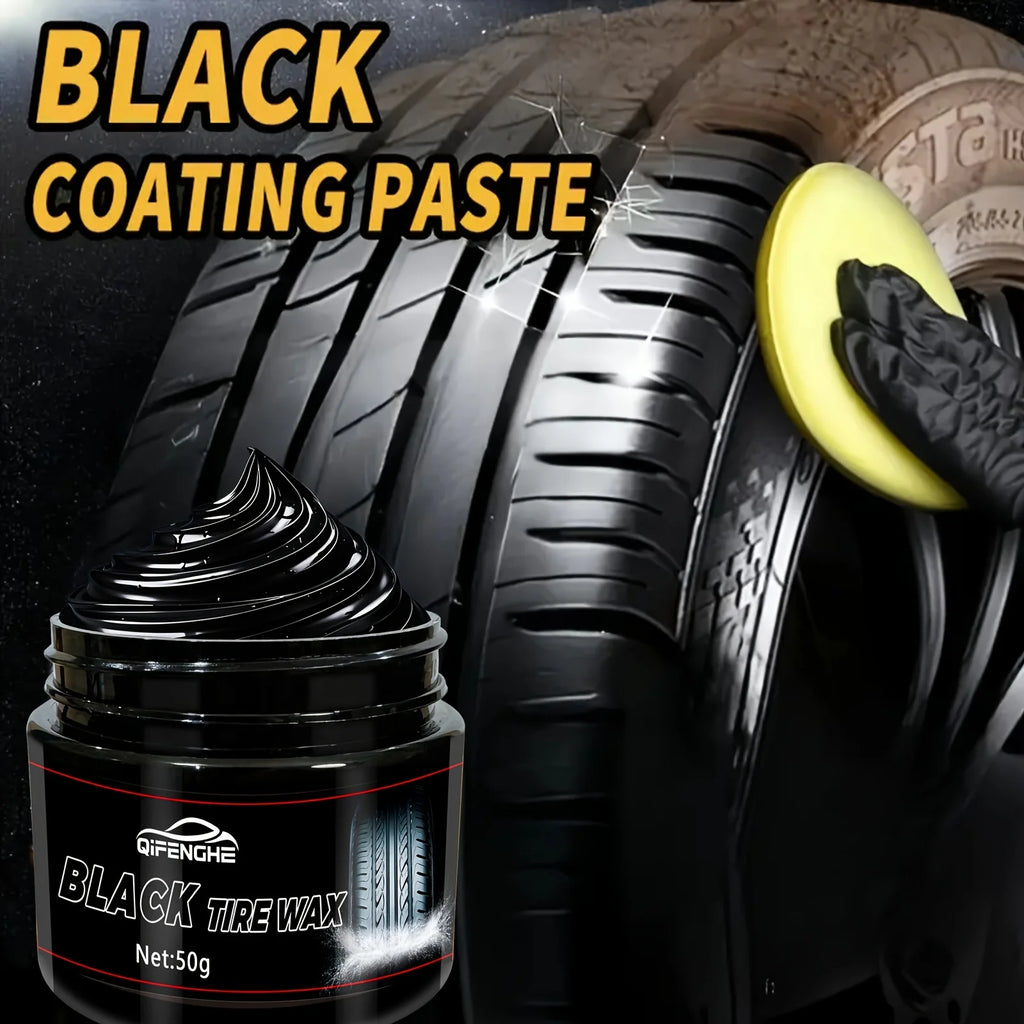Tire Shine & Car Plastic Restorer Wax Coating – Crystal Clear