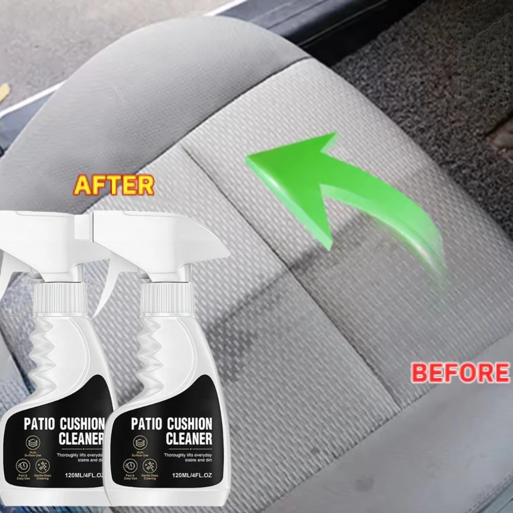 120ml Car Interior Fabric Cleaner Powerful Stain Removal without Damaging Materials for Living Room Sofa Cushion Pillow Textiles Oasis Select