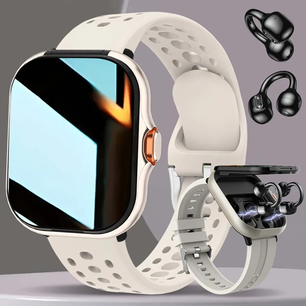ERUN Smartwatch 2.01" Touchscreen, Earphones & Fitness Tracker