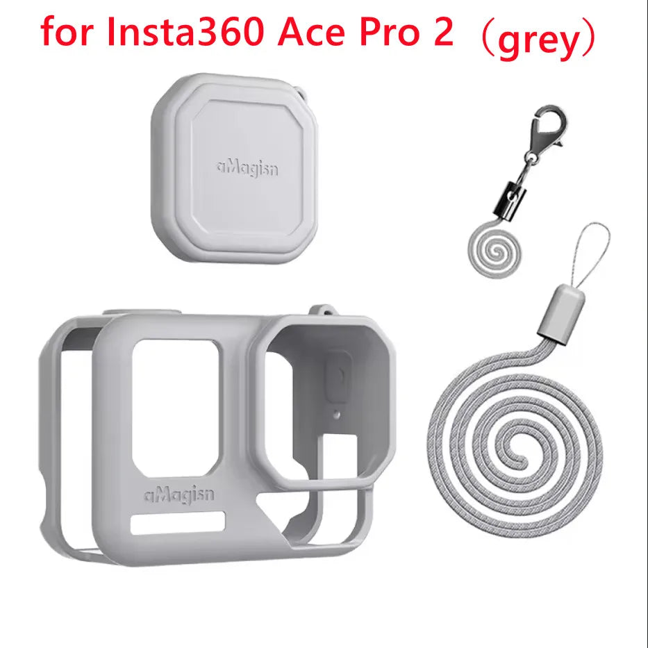 Insta360 Ace Pro 2 Screen Protector, Lens Cap & Storage Bag