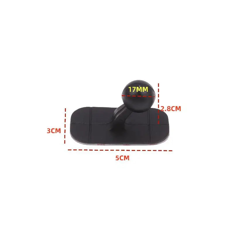 10/ 2 to 5 PCs Self-Adhesive Car Dashboard Base for Specific Phone Navigation Holder, Reliable Accessory for Safe Driving. Oasis Select