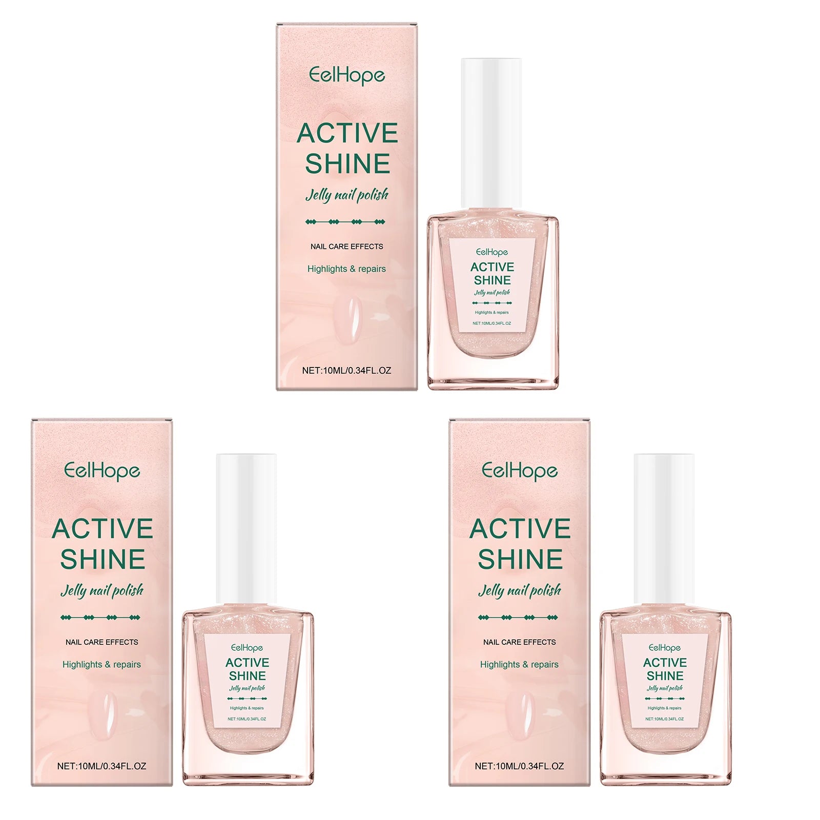 Jelly Gel Nail Polish Translucent Sheer UV LED Soak-Off 10ml Gel Nail Polish Oasis Select Buy 1 Get 2 Free